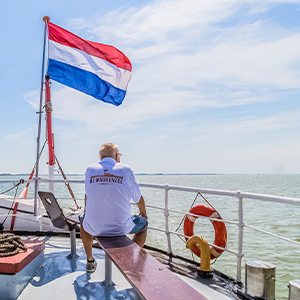 MS Waddenzee - Markerwadden - Vertrek vanuit Almere met de Nieuwlandbus